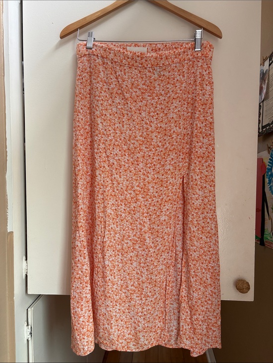 H&M Dresses & Skirts - Orange Floral Maxi Skirt - H&M 8